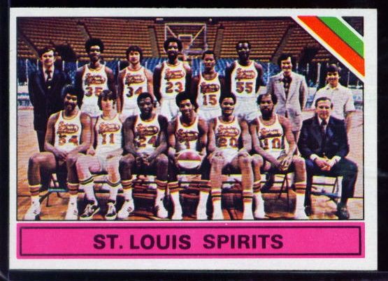 326 St. Louis Spirits Team Card